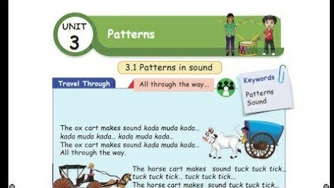2nd std Maths - Term 1 - Unit 3 - Patterns