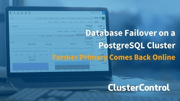Database Failover on a PostgreSQL Cluster: Part Two - Former Primary Comes Back Online