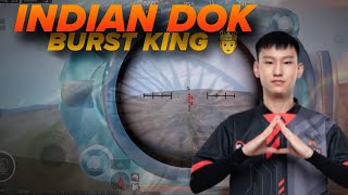 INDIAN DOK🇮🇳| BEST BURST PLAYER OF BGMI | BGMI 3.8 UPDATE SENSITIVITY |