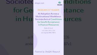 AI Adoption Across a Multinational Workforce