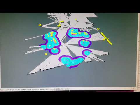 Frontier exploration with 2dnav goals