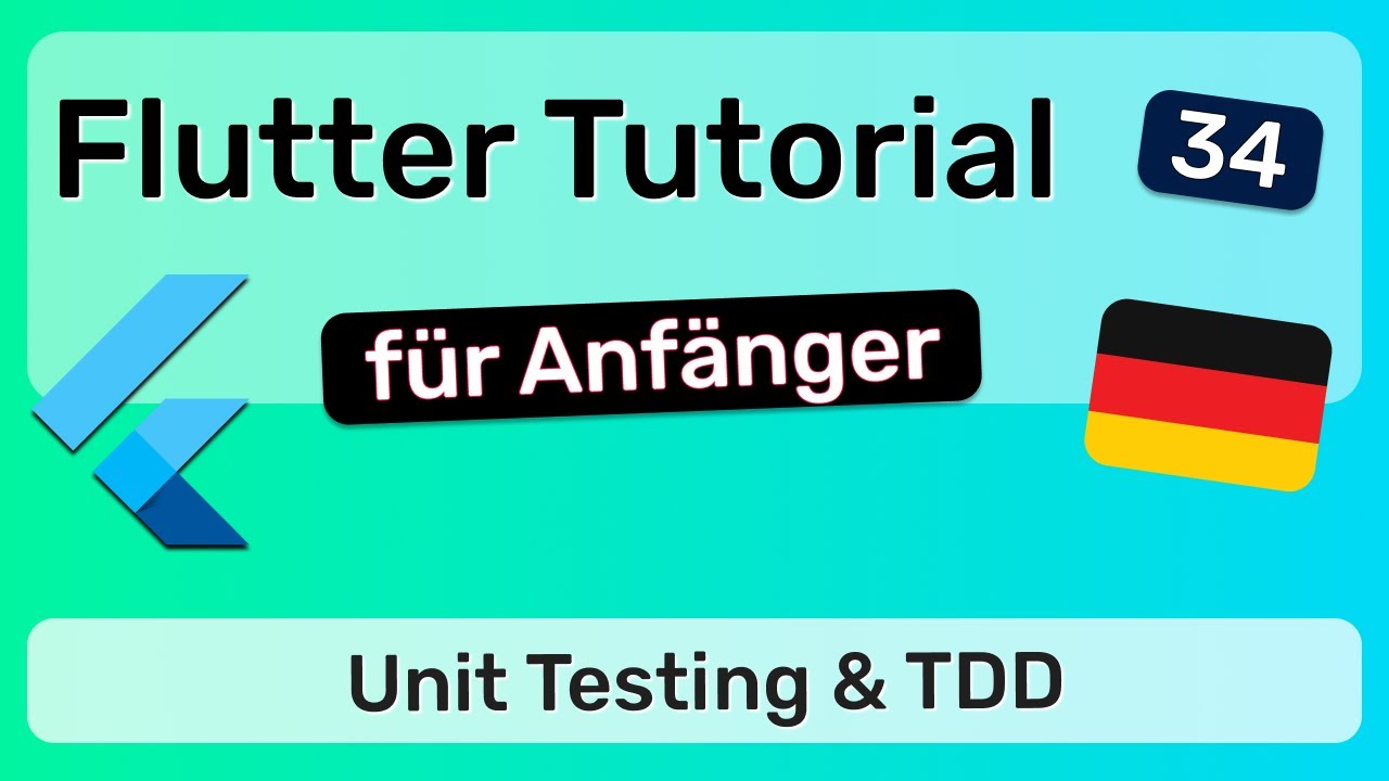 Apps sicher entwickeln mit Tests - Flutter App Entwicklung - 34 - YouTube