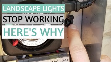 LOW VOLTAGE OUTDOOR LANDSCAPE LIGHTING TRANSFORMER - What to do when all your lights stop working