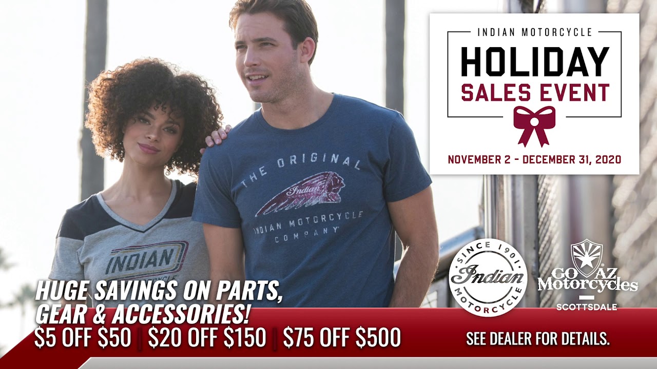 Indian Motorcycle Holiday Sales Event Gift Ideas