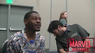 Marvel Rising Interview Kamil Mcfadden Aka Patriot Wondercon 2019