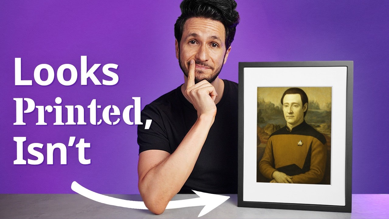 Color E-Ink That Actually Looks Good: Reflection Frame with E-Ink Spectra 6