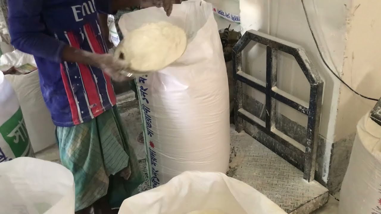 গম থেকে সাদা আটা-ময়দা তৈরি হয় কিভাবে দেখুন!