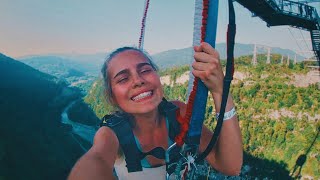 Как правильно жить? Расставание и прыжок с высоты 69 метров...skypark банджи bungy сочи