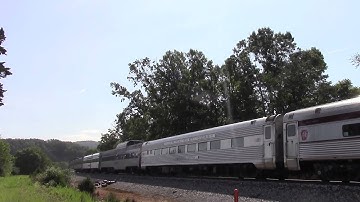 NS 957 with N&W #611 in Hi Def at Front Royal,VA on 6/7/15