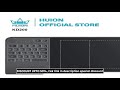 HUION Graphics Tablet OSU Game Keydial KD200 Tablets Battery-Free Pen Wireless Digital Graphic
