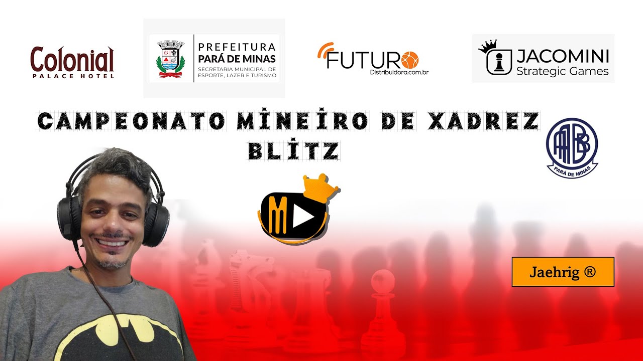 Pará de Minas recebe o Campeonato Mineiro de Xadrez 2023