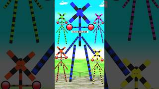 踏切アニメ集まれ踏切カンカン United Fumikiris An Unusual Mess Railroad Crossing