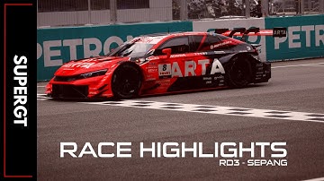 2025 SuperGT Highlights: Round 3 Sepang