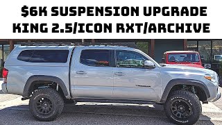 Accutune King Icon Archive Garage Suspension Lift on my 3rd Gen Tacoma