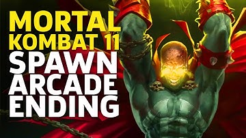 Mortal Kombat 11 - Spawn Full Arcade Mode Ending Gameplay