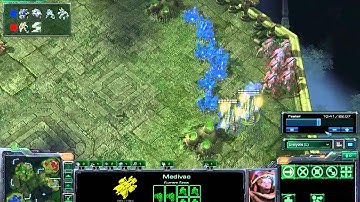 Starcraft 2 - Huk VS Morrow on Lost Temple 1v1