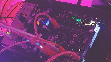 AAAAAA // my first modular patch! // pams new workout + bastl pizza + bastl ikarie + morphagene