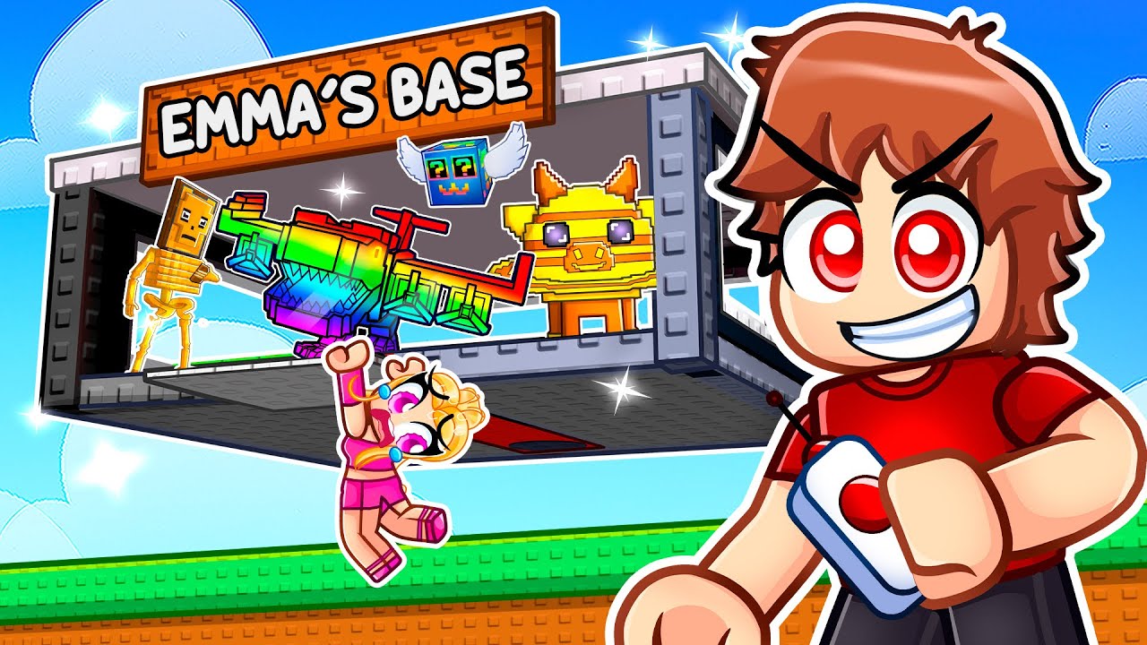 Moving Emma's Base Until She Notices In Steal A Brainrot...