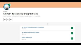 Set Up Einstein Relationship Insights | Einstein Relationship Insights Basics #salesforce