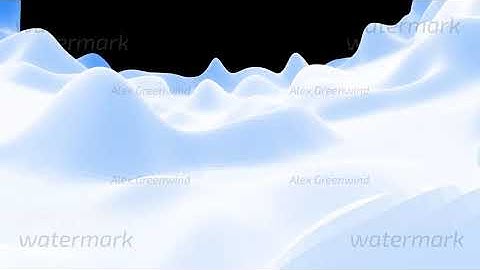 stylish blue white creative abstract low poly background in 4k. Abstract wavy pattern move on