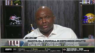 Jeremiyah Love Will Fix Jaxson Darts Offense - Espn On Giants Could Draft A Rb At No. 5 Pick