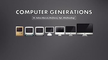 Computer Generations (පරිගණක පරම්පරා)
