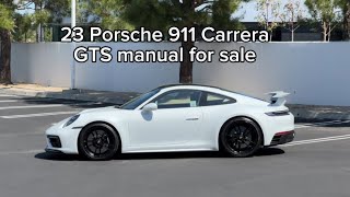 2023 Porsche 911 Carrera GTS manual transmission available at Porsche Irvine. 4/11/24