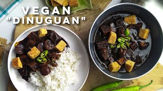 Vegan Dinuguan | Vegetarian "Pork Blood" Stew Recipe screenshot 5