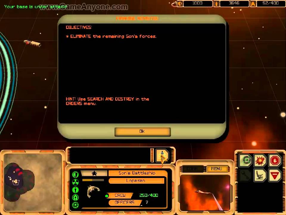 Let's Play Star Trek Armada - Mission 2 - Paradise Revisited