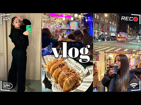 VLOG | BRYANT PARK WINTER VILLAGE❄️+ SHOPPING (FAIL)+ ETC ..