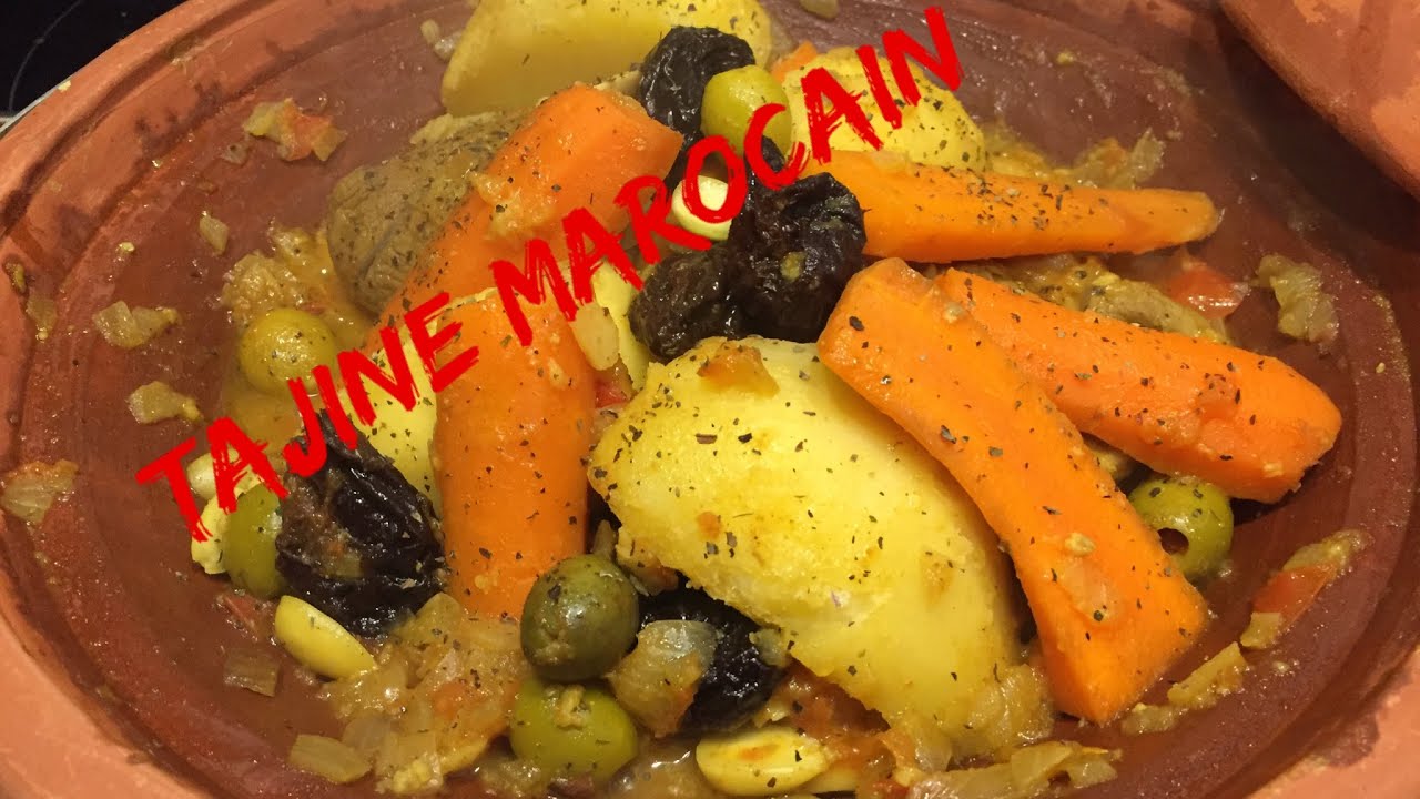 Tajine traditionnel marocain YouTube
