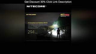 Slide Pocket Search Light Nitecore Mh23 Cree Xhp35 Hd Led Micro-Usb Rechargeable 1800 Lumens Flashl