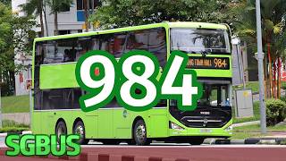 Zhongtong N12D Demonstrator - SG4014Y on Service 984 (EV)