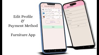 7. प्रोफ़ाइल और भुगतान विधि स्क्रीन संपादित करें - फर्नीचर ऐप screenshot 4