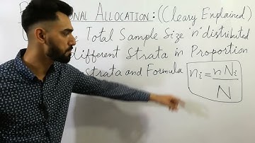 Proportional Allocation (Clearly Explained) | Statistics Tutor