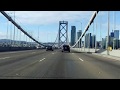 San Francisco - Oakland Bay Bridge westbound