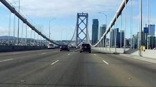 San Francisco - Oakland Bay Bridge westbound