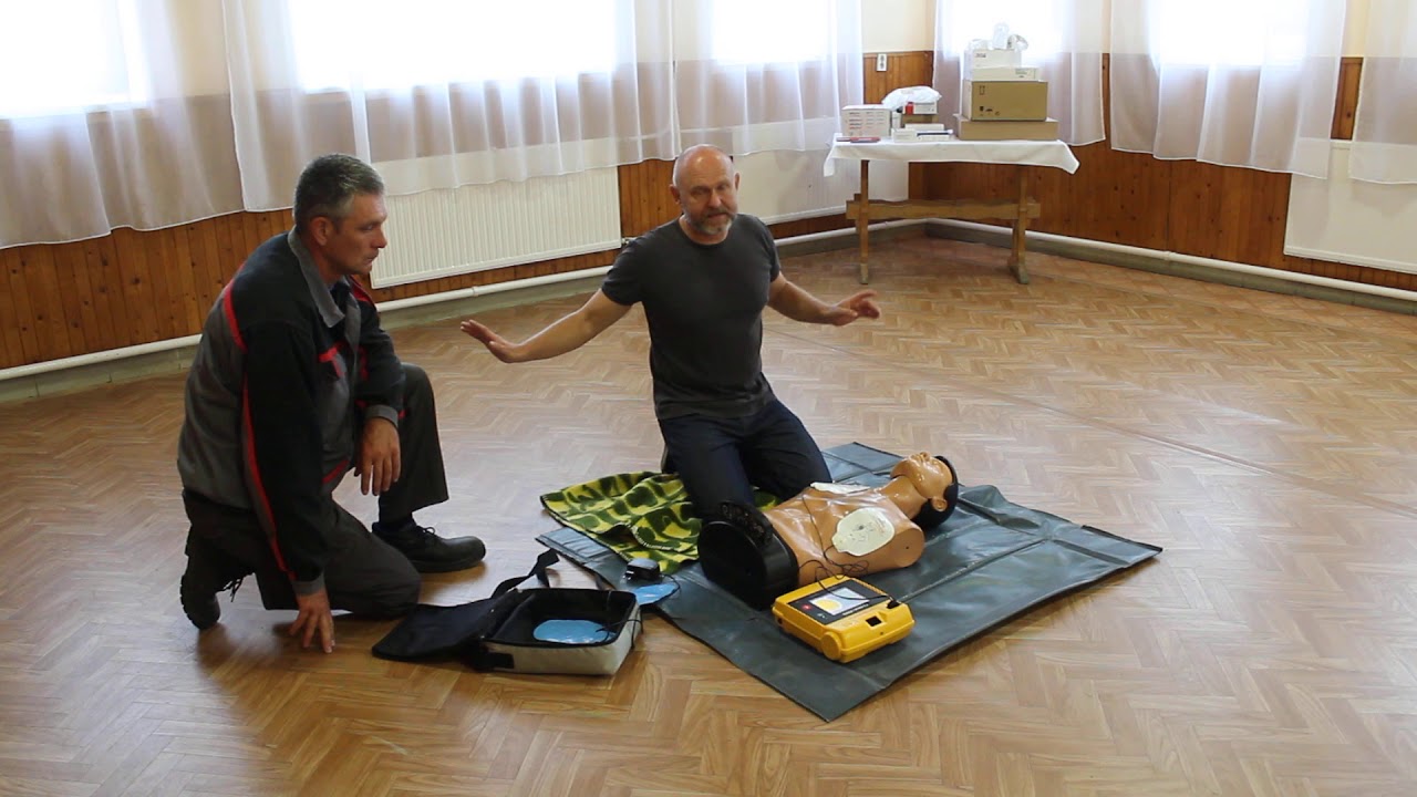 Nyírpazony defibrillátor használata