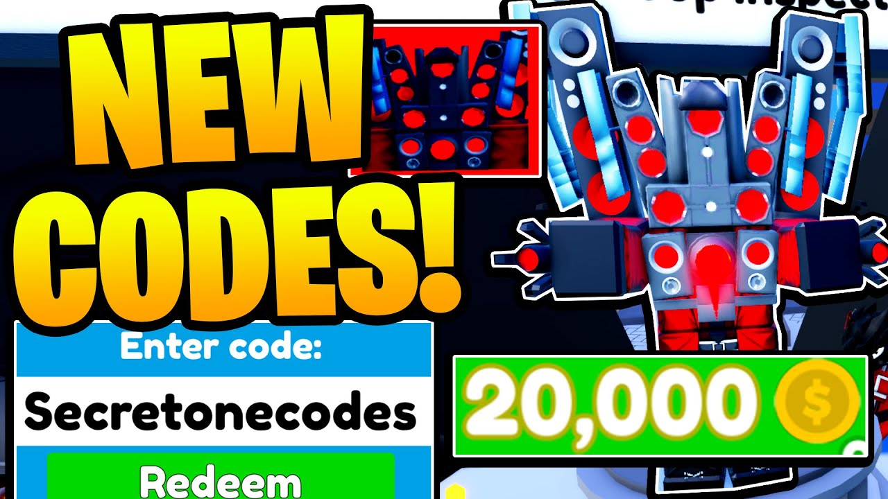 NEW* ALL WORKING CODES FOR TOILET TOWER DEFENSE IN AUGUST 2023