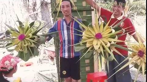 Đậm chất Miền Tây lá dừa nước trang trí Cổng đẹp -MT Channel