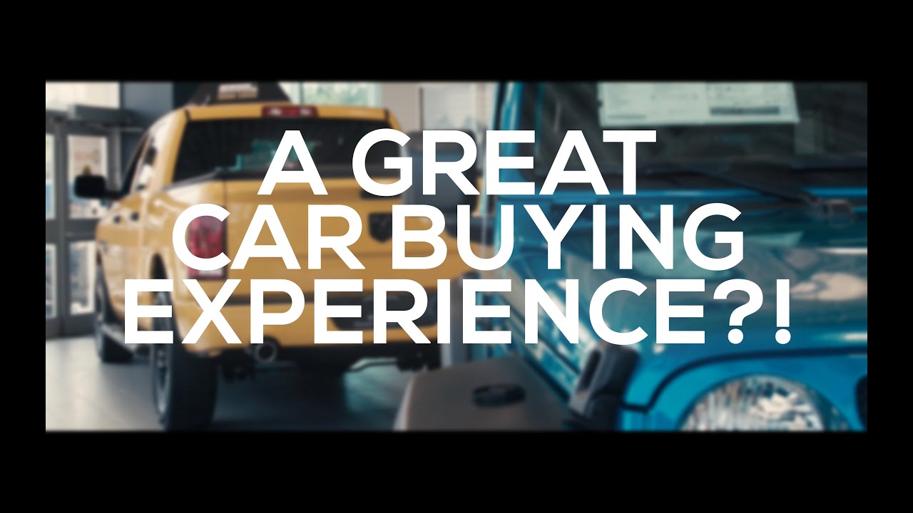 What Makes A Great Car Buying Experience? YouTube