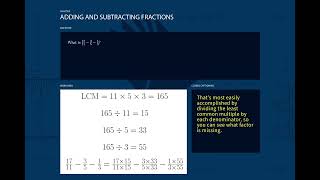 adding and subtracting fractions 2