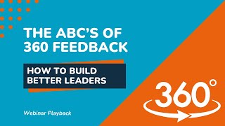The ABCs of 360 Feedback | People Insight Webinar