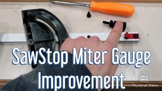 SawStop Jobsite Table Saw Miter Gauge 