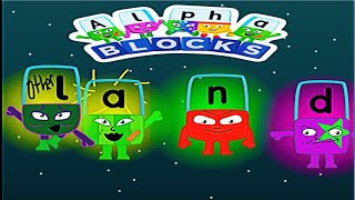 Alphablocks Intro Song 2022 With Neon Lights , Cbeebies ,