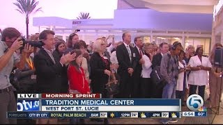 Ribbon cutting ceremony at Tradition Medical Center