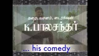 A Tribute to K.Balachander