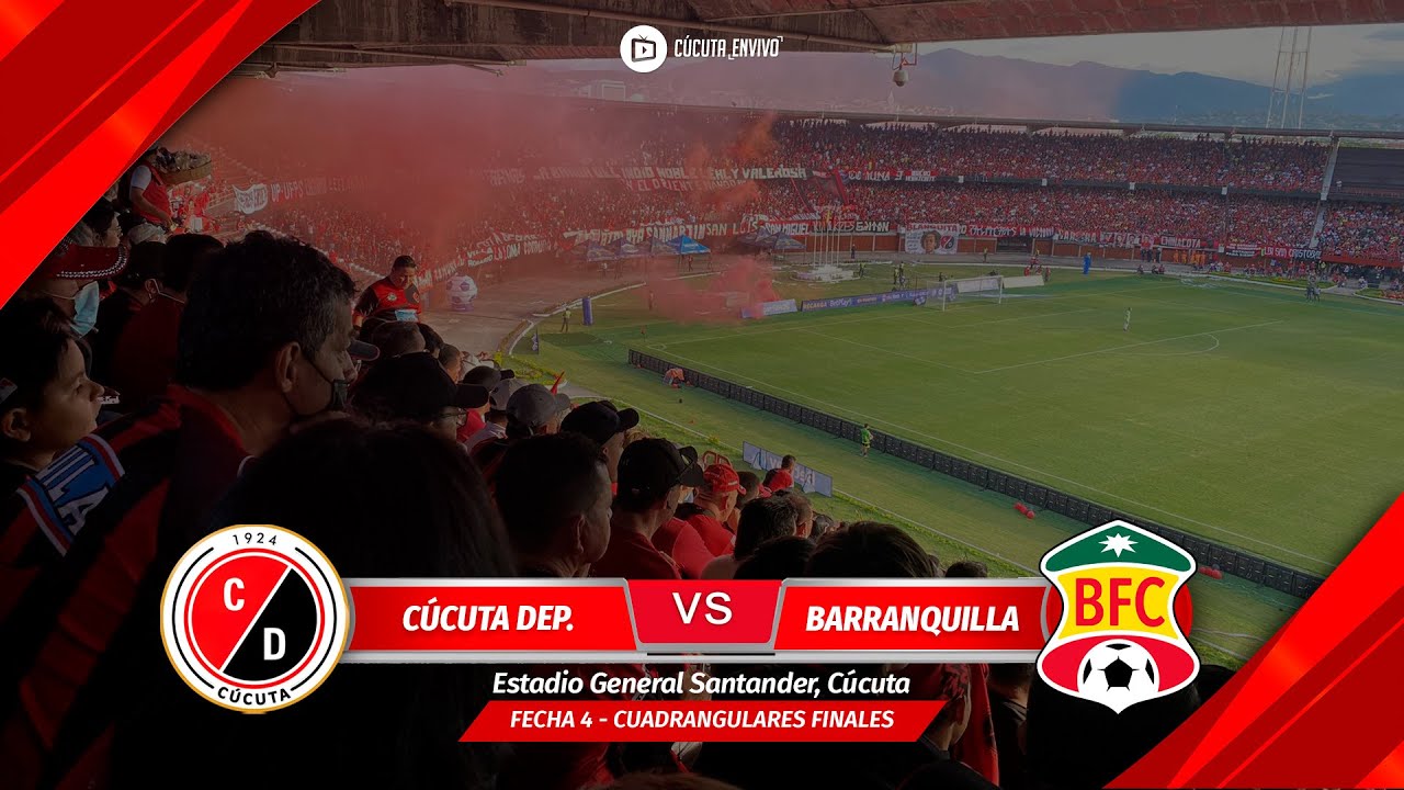 ¡EN VIVO! Cúcuta Deportivo vs. Barranquilla FC 🏟 Grupo B (Fecha 4 ...