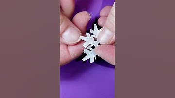 Easy Glitter Snowflake Card Tutorial