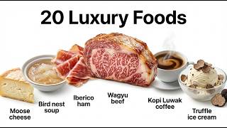 20 Elite Foods Only The Rich Can Afford